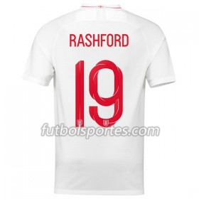 Camisetas Inglaterra Rashford 19 Primera Equipacion Mundial 2018